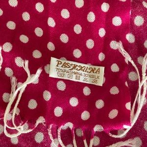 Original  pink silk Pashmina